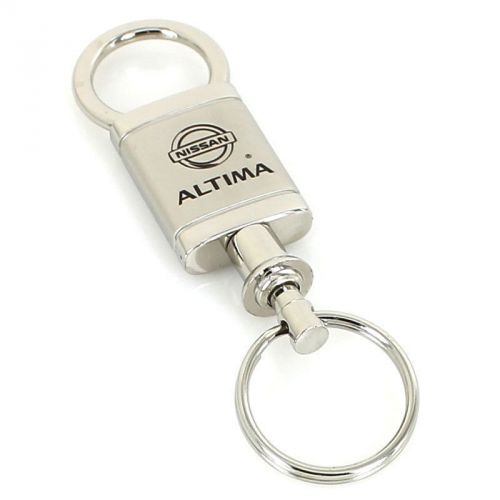 Nissan altima satin chrome valet keychain