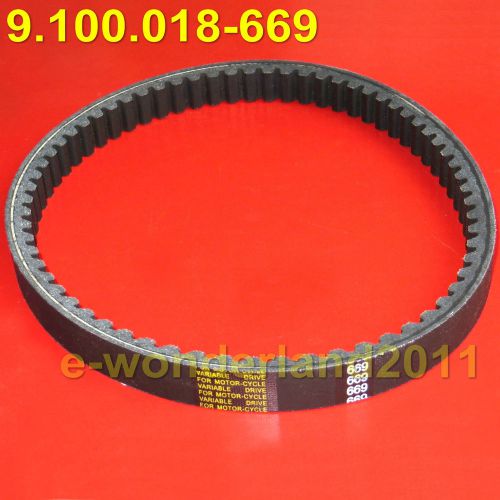 Drive belt go kart trailmaster mid xrx xrs hammerhead 80t 9.100.018-669 new