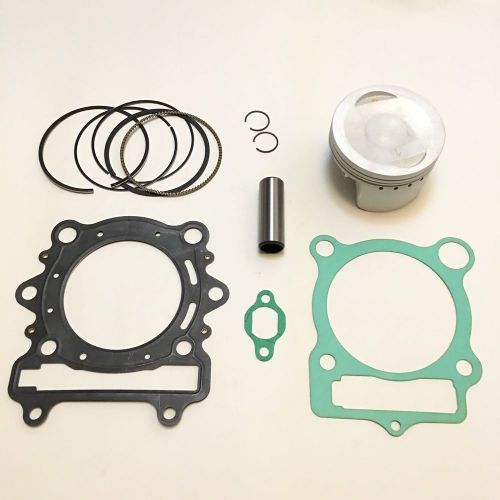 Hisun utv400 piston kit gaskets set 84.5mm bore massimo msu400 qlink supermach