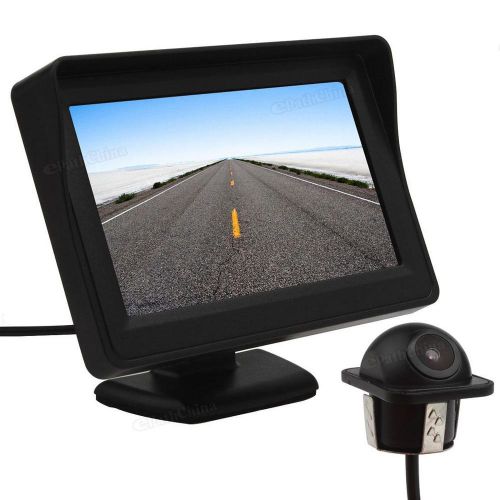 4.3&#034; tft lcd car rear view monitor + 13.5mm lens 420tvl reverse backup camera