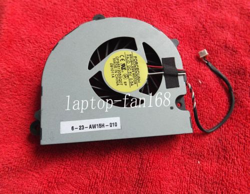 New for clevo earth p370em laptop cpu cooler fan 6-23-aw15h-010 dfs551205gq0t