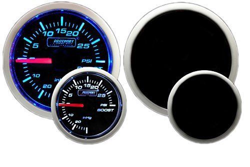 Prosport performance series gauge (boost gauge (electrical) w/ sender, blue