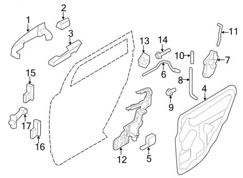 Ford oem door lock actuator motor 8t4z7826413b image 7