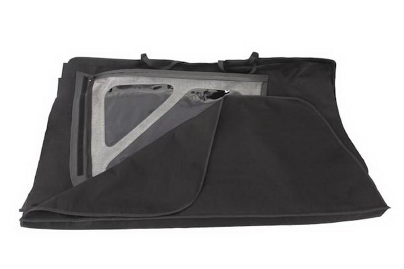 Rugged ridge 12107.05 window storage bag black 07-12 wrangler (07-13jk)