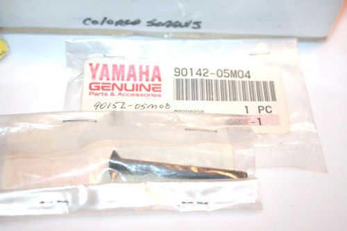 Yamaha nos outboard lower drive unit countersunk screw 90142-05m04