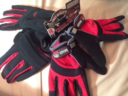 Grease monkey 2 pack general purpose work mechanic gloves (large) 26100