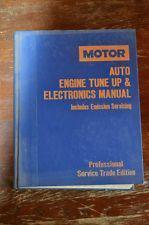 Motor engine tune up&electronics manual 1985-1989 5th edition professional editi