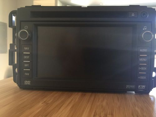 Gm/bose navigation radio/stereo dvd 2007-2009 gmc chevrolet chevy dw468100-5174