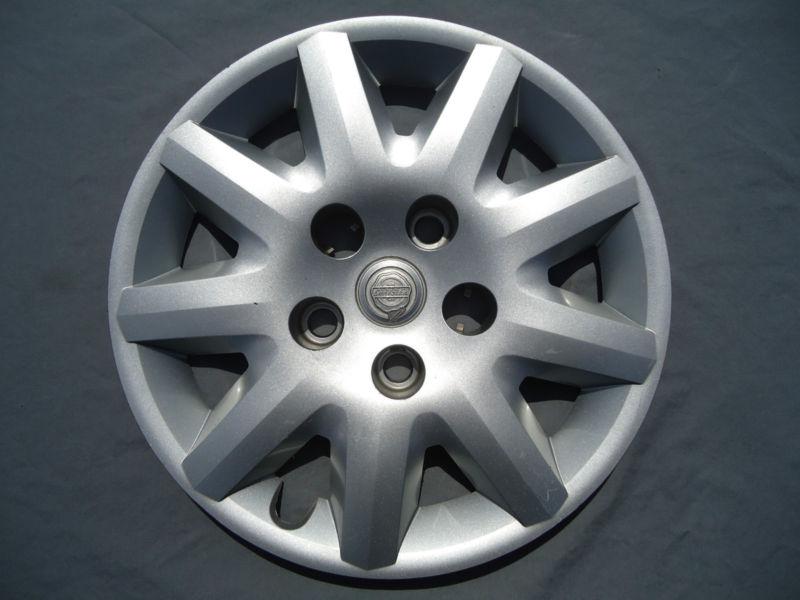 08-10 chrysler town & country hubcap wheel cover 16" oem 04743813ab #h13-a846