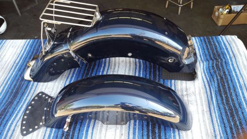 Harley davidson front and rear fender fl fx 1979