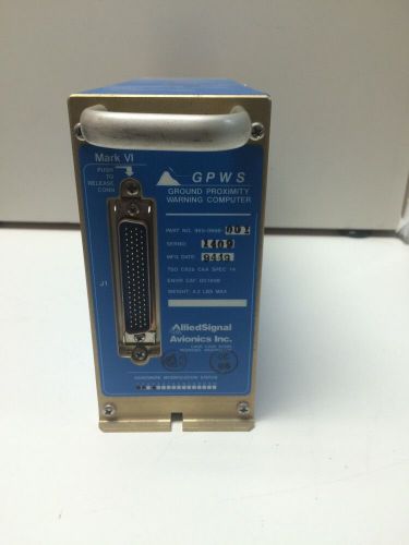 Allied signal avionics gpws ground proximity warning computer 965-0686-001