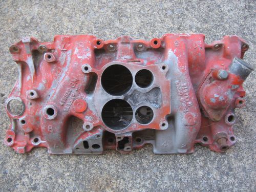 Chevy 4 barrel intake manifold 458520