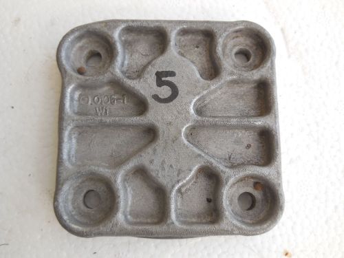 Porsche 356 c / 912 oil pump cover (c #5)