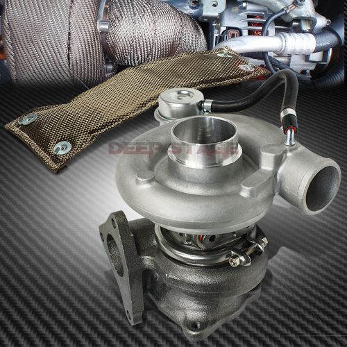 Td05 20g turbo charger for subaru wrx/sti 02-07 wastegate 12psi+titanium blanket