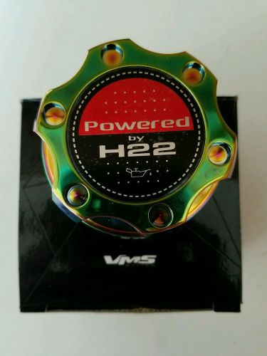 Vms racing neo chrome billet racing engine oil cap for honda h22