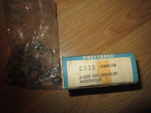 Vintage cd3n negative diode for chrysler alternator