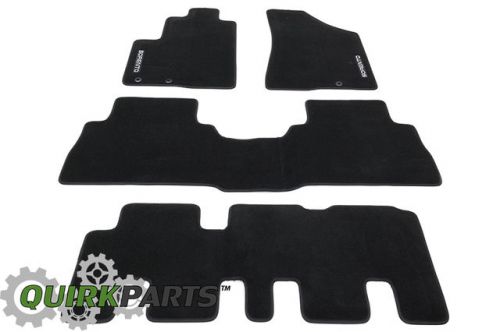 Genuine 2011-2013 kia sorento floormat-sor 7 pass 1uf14-ab100