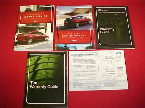 2012 original ford focus owners manual service guide book kit 12 glovebox oem