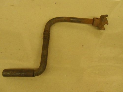 Vintage model t ford engine hand crank starter handle 4 tooth socket car truck