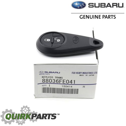 New 05-08 subaru wireless remote control car key impreza wrx sti oem 88036fe041