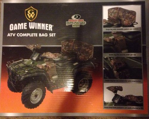 Game winner atv complete bag set camo new mossy oak breakup infinity