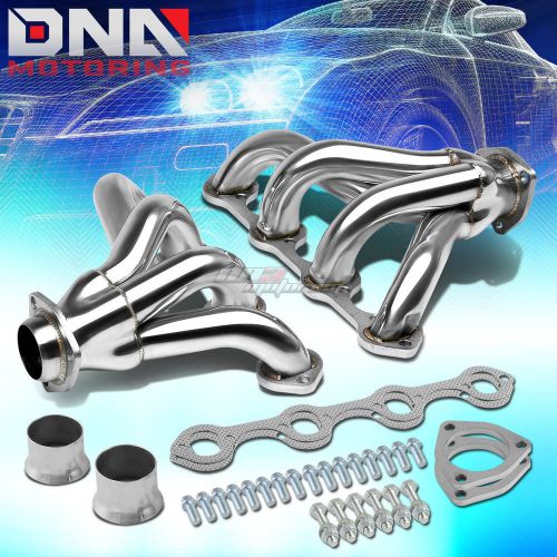 For ford 351w/5.8l v8 small block hugger exhaust manifold street-rod header+bolt