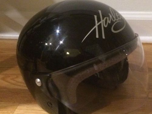 Harley davidson diva small gloss blk retractable visor