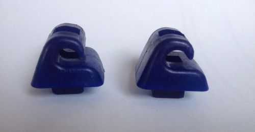 2* sunvisor sunshade retainer mercedes e class w123 w124 w126 blue color