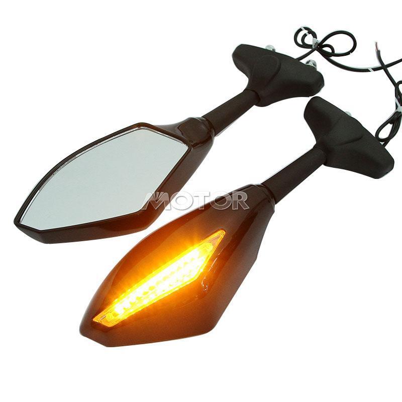 Turn signal led view mirrors for buell firebolt xb12r  2004-2010