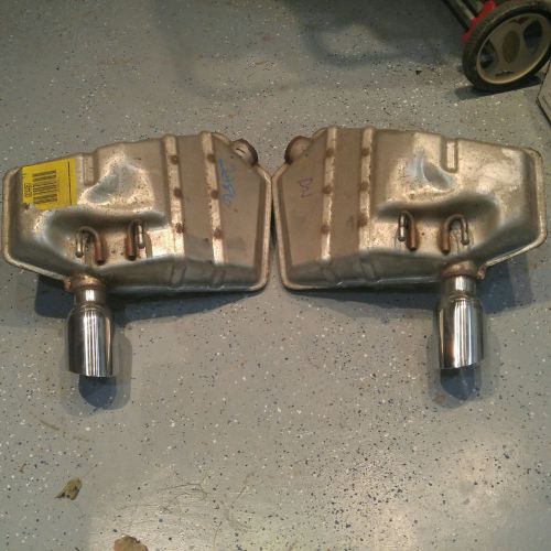 Purchase 2011 camaro ss OEM mufflers with muffler tips factory cat back ...