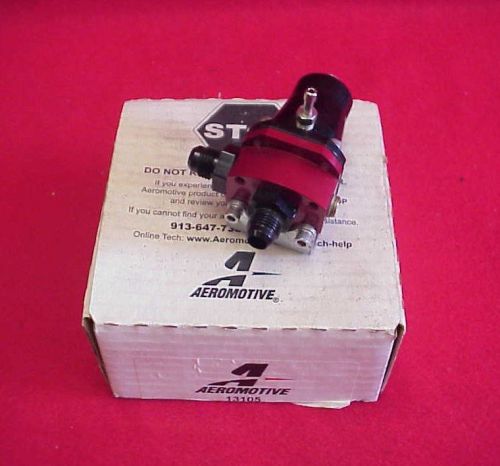 Aeromotive 13105 compact -6 inlet &amp; return efi fuel pressure regulator 30-70 psi