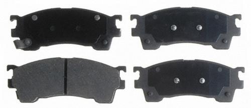 Raybestos sgd637 brake pad or shoe, front-service grade brake pad