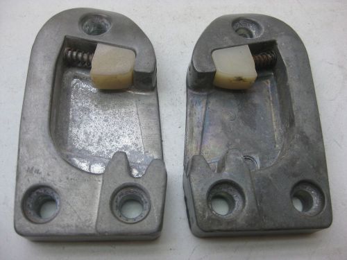 1955 belair door latch striker plates early       4867