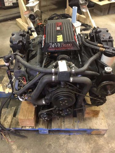 Rebuilt mercruiser 7.4 454 big block complete boat engine bbc 330