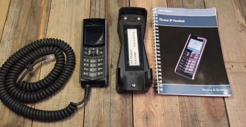 Thrane &amp; thrane cobham sailor tt-3672a ip handset internet phone sat telephone