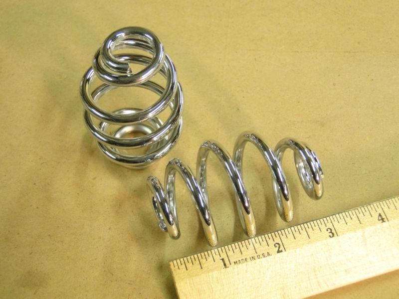 3" solo seat springs chrome three inch new