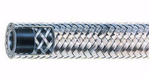 Aeroquip fca0603 hose aqp braided stainless steel -6 an 3 ft. length each