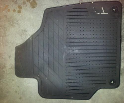 2008-13 audi tt,tts,ttrs rubber floor mats all weather mats set