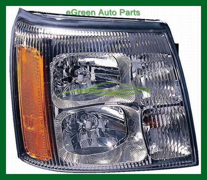 2002 escalade ext head light lamp right passenger w/o hid