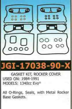 James rocker gasket set  1984-1991 1340 evo  - close out