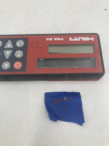 Hilti pra26 digital laser receiver  detector (parts/repair)