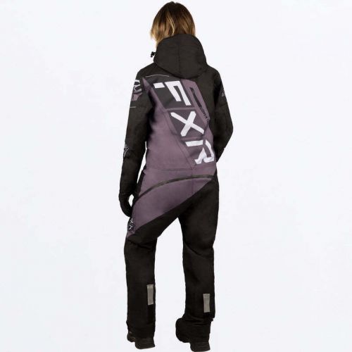 Fxr racing women&#039;s cx f.a.s.t. insulated monosuit 23 2 black/muted grape