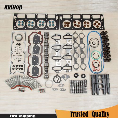 For gm chevrolet ls .585&#034; sloppy stage 2 cam kit springs lifters head gasket set