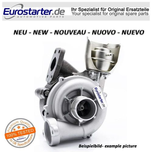 1** turbocharger new - oe-ref. 1720111070 for toyota-