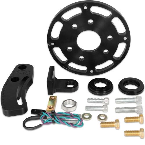 86003 msd crank reluctor wheel kit - flying magnet - sbc - 6.25 in.