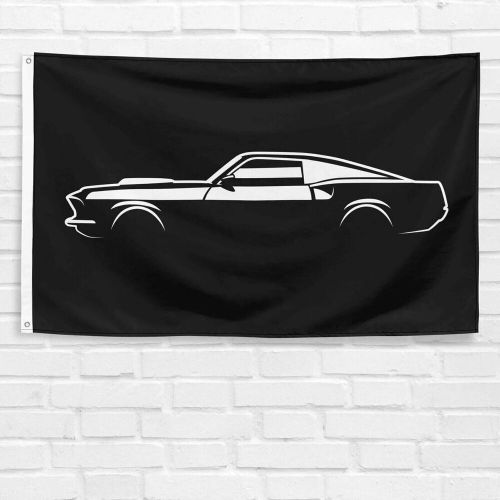 For ford mustang boss 429 1969 enthusiast 3x5 ft flag dad grandpa gift banner