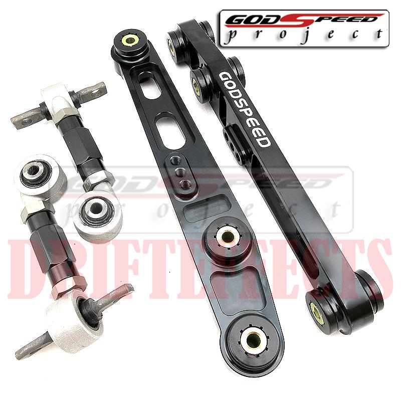 Gsp black civic crx integra del sol eg da dc2 lca lower control arm rear camber