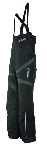 Women&#039;s mossi synergy snowmobile bibs pants weatherproof waterproof black xl