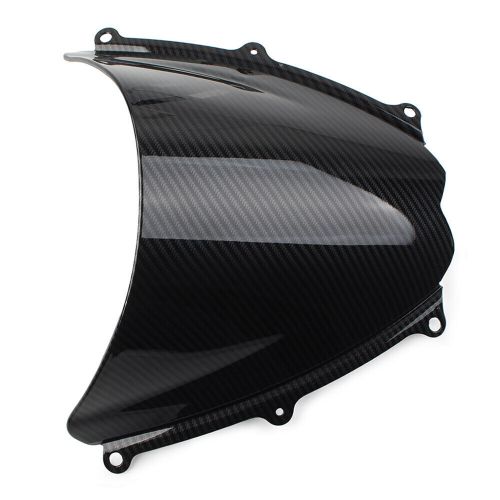 1 pcs black carbon fiber abs windshield shield for suzuki gsxr 1000 2007-2008 k7