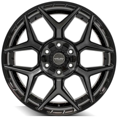 4play 4p06-20090-6d55-0bbt gen3 4p06 20x9 6x135mm &amp; 6x5.5&#034; +0et in brushed black